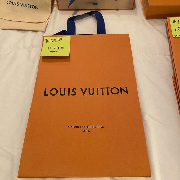 Louis Vuitton gift boxes and bags